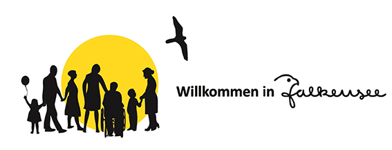 Willkommen in Falkensee Logo