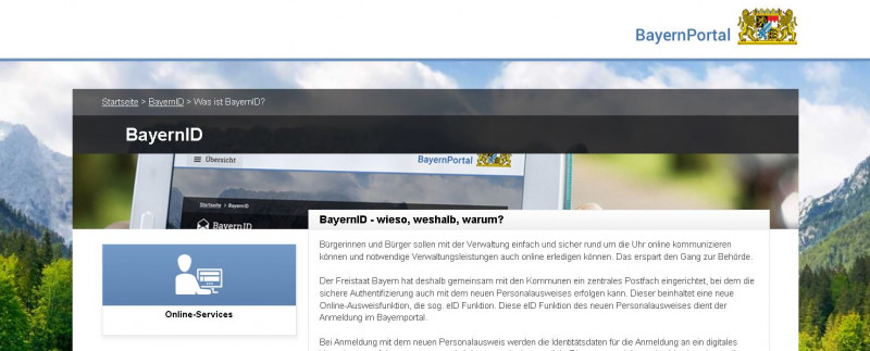 BayernID; BürgerService-Portal; AKDB; Kommunen