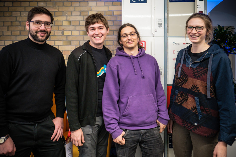 Die jungen Entwickler der OpenBike Initiative Ulm