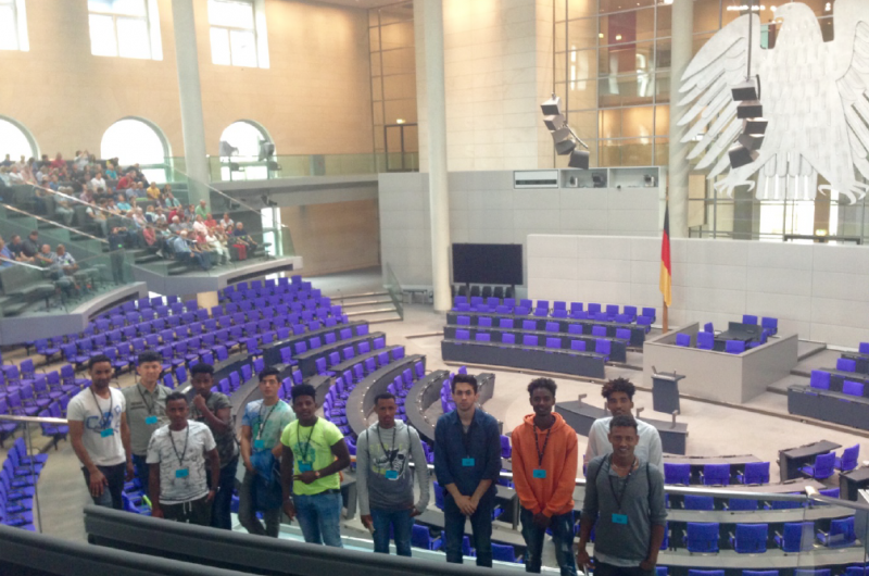 Falkensee Teilnehmer im Bundestag
