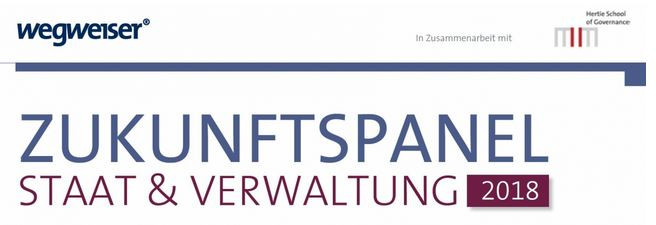 Zukunftspanel Staat & Verwaltung 2018 
